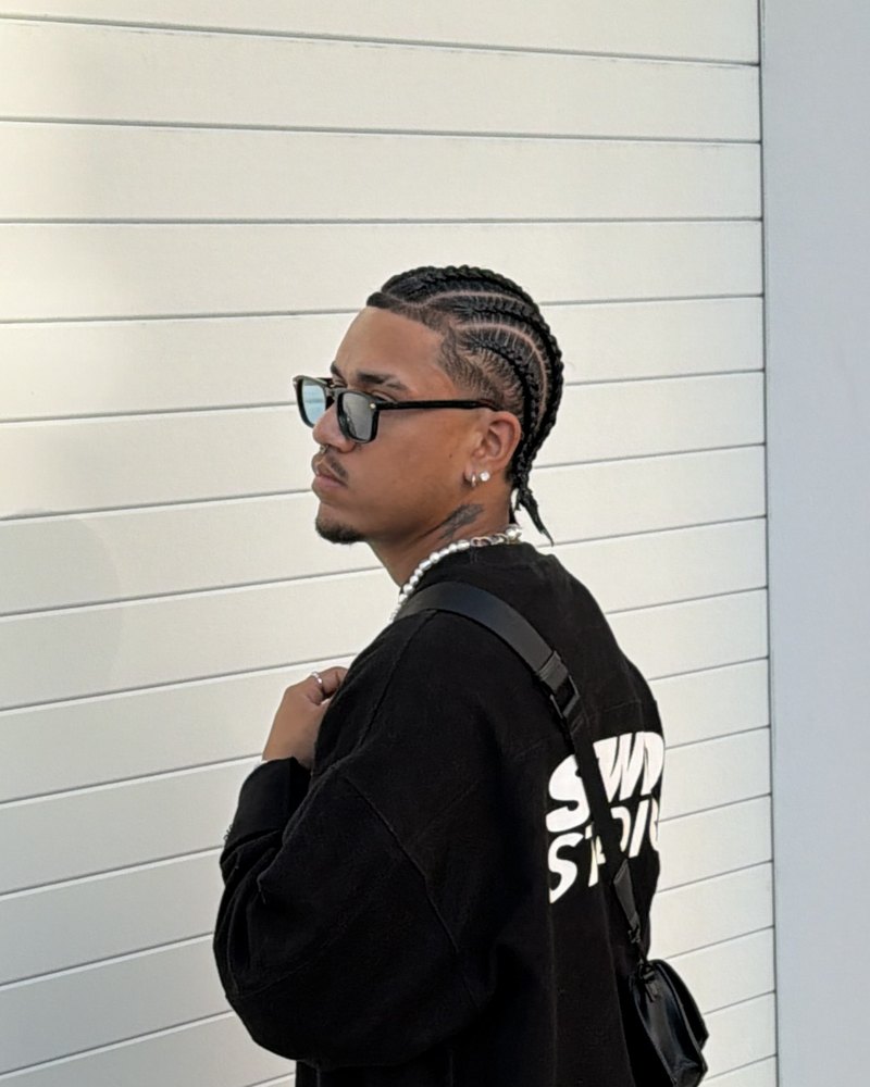 Trenzas para hombre hechas en Bohío Braids